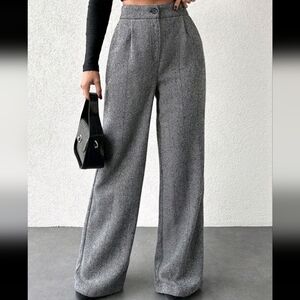 Women's Herringbone Suit Pants